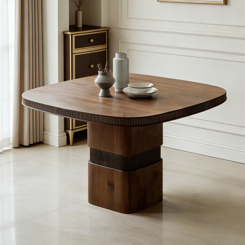 American Retro Square Dining Table