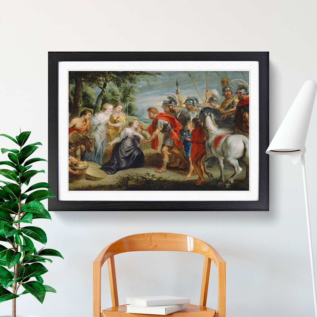 Abigail and David by Peter Paul Rubens - Picture Frame Painting