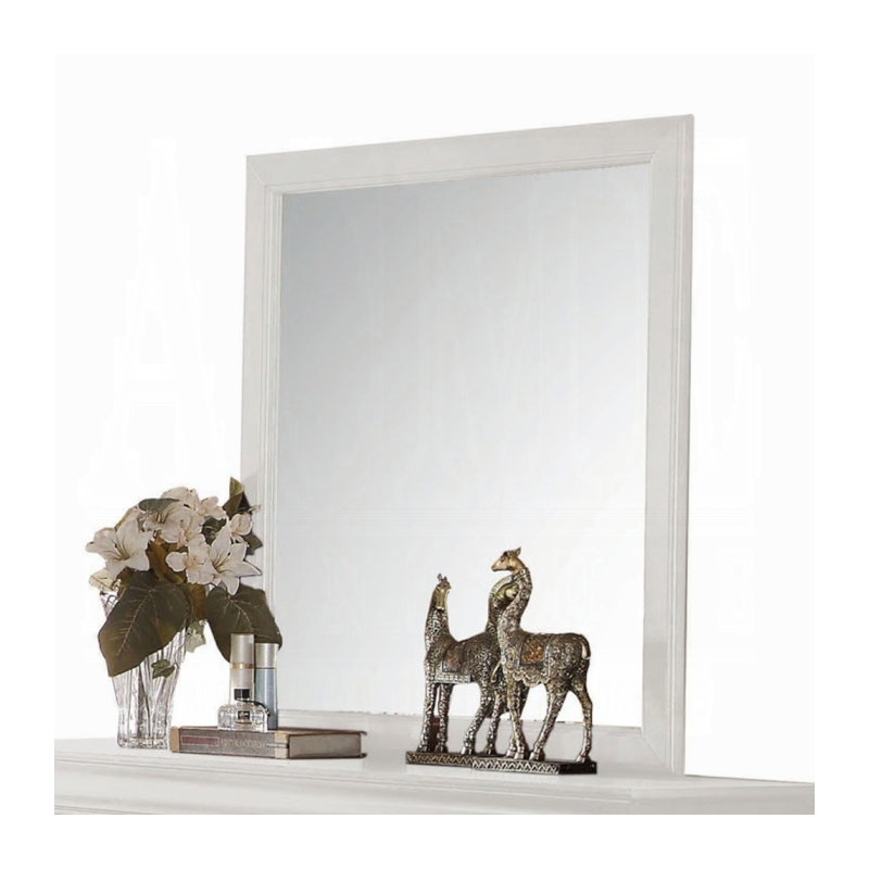 Miroir Louis Philippe, Blanc