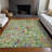 Premium Machine Washable Prisco Fern Rug-886614090