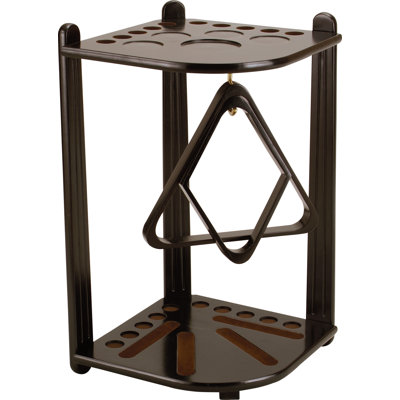 Action FR10 Deluxe 10-Cue Pool Cue Floor Rack - Midnight 