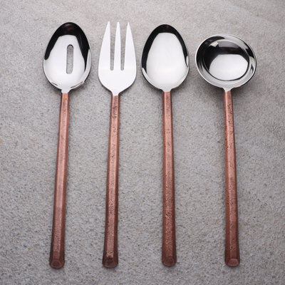 4 Piece Stainless Steel Hostess Set