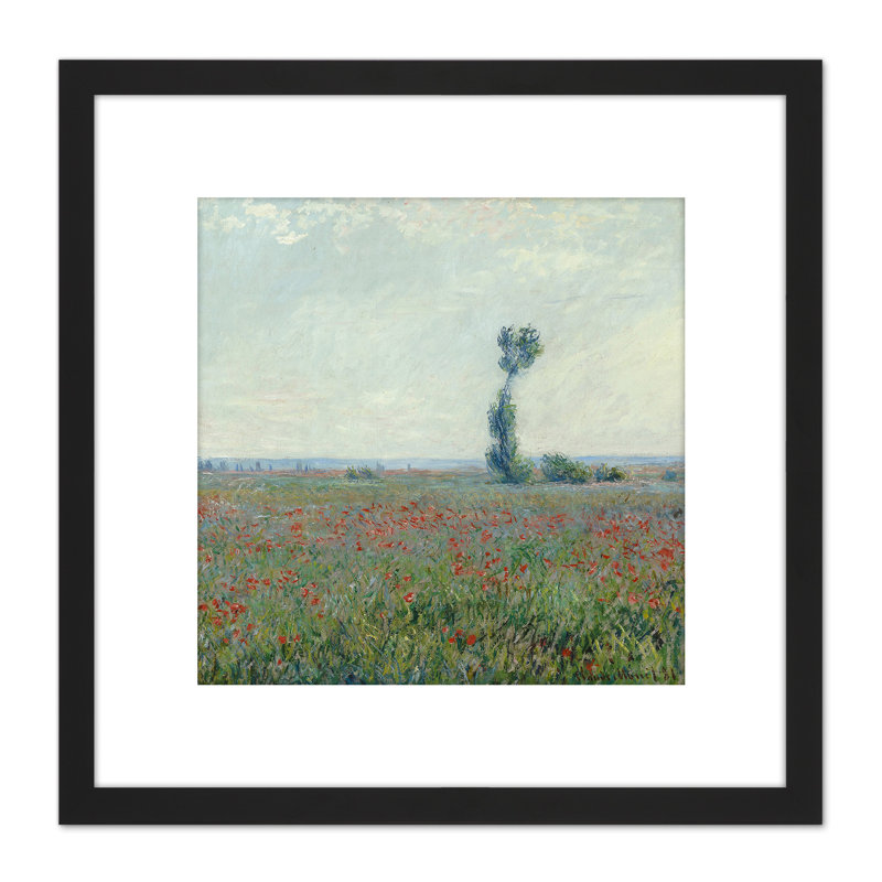 Poppy Field by Claude Monet - Single Picture Frame Painting