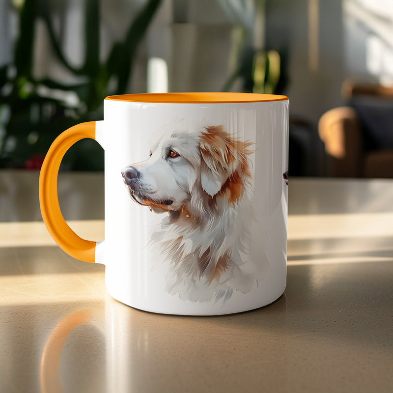 Mug, Orange, 4