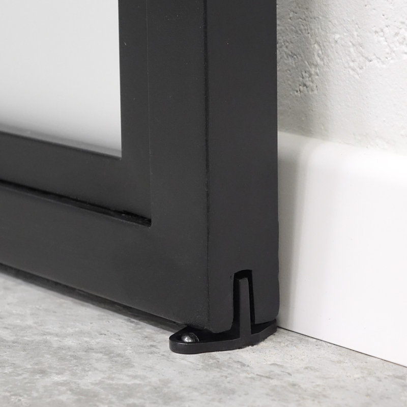 Brawley Metal Sliding Door, 210cm H x 100cm W x 3cm D