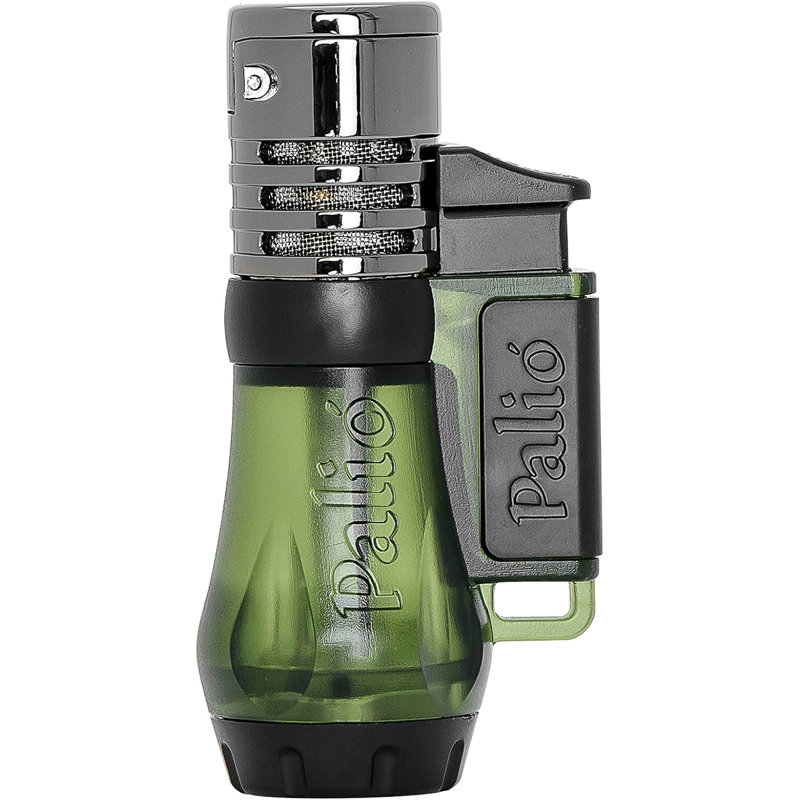 Briquet torche à flamme triple jet Palio Vesuvio, Vert
