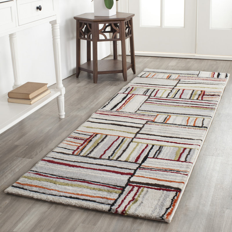 Shroyer Performance Geometric Rug, Runner 2'4" x 6'7"