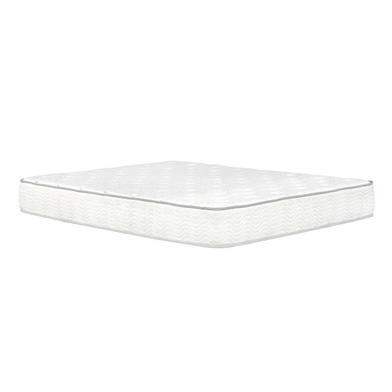 Premium 9 in. Medium Pocket Bed in a Box Spring Mattress - King Size, White, California King