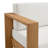 Shay 68" Outdoor Sofa In Oiled Eucalyptus