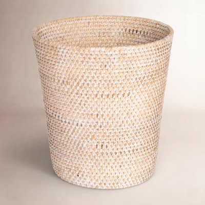 Goodfield 3gal Rattan Waste Basket