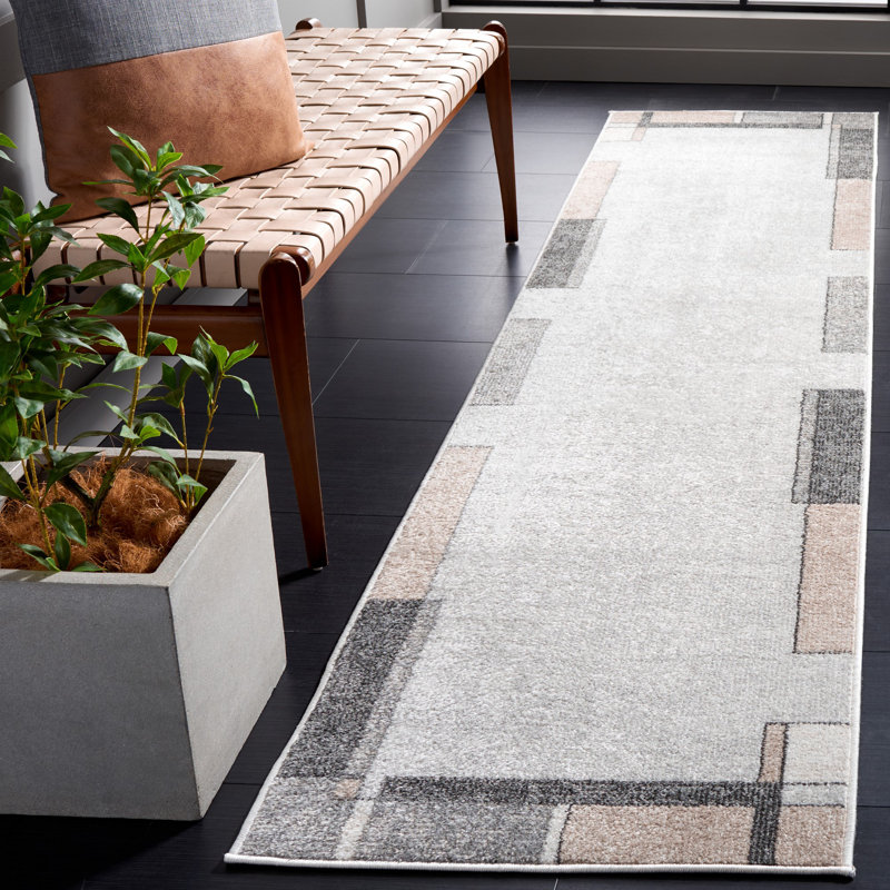 Phoenix 500 Performance Geometric Rug, Runner 2'2" x 9'