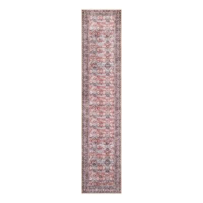 Mckellum Performance Chenille Floral Indoor Rug