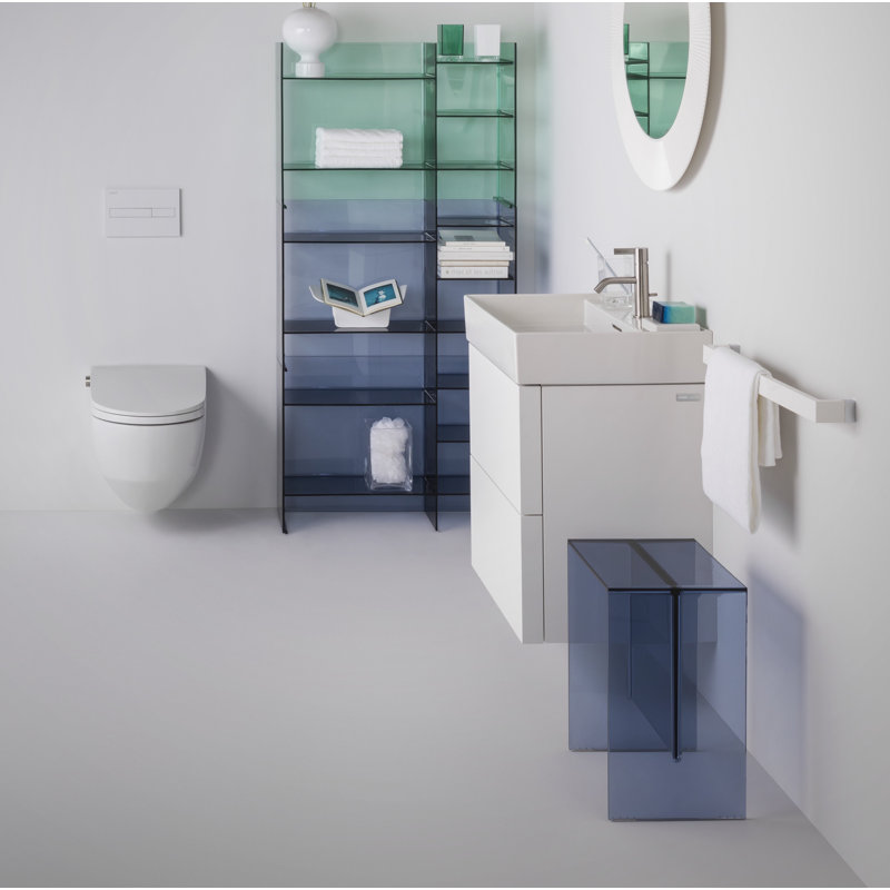 Max Beam End Table, Blue Sunset