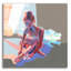 «Ballerina Sitting» par Jenny Westenhofer, art en verre acrylique Wal-71832101