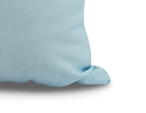 Palm Beach Reversible Throw Pillow, Pale Blue, 16" x 16"