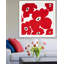 Poppy Dreams Red Print by H. Scott