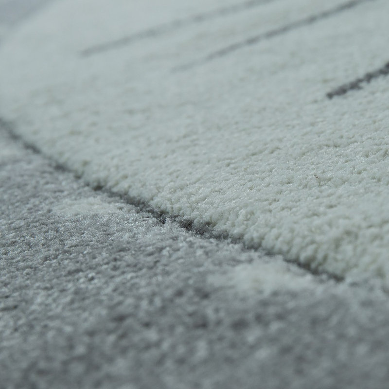 Rothschild Grey Rug, Rectangle 120 x 170cm