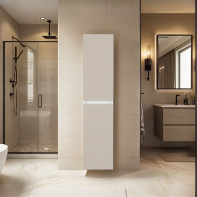 Nettleton Cabinet High Two Door Wall, Modern, Storage Solution for Living Rooms