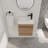 Floating Wall-Mounted Bathroom Vanity With Sink-818629135