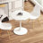 Modern Hexagonal Coffee Table with Sturdy Metal Base and MDF Top for Various Rooms-1145885724-1145885726