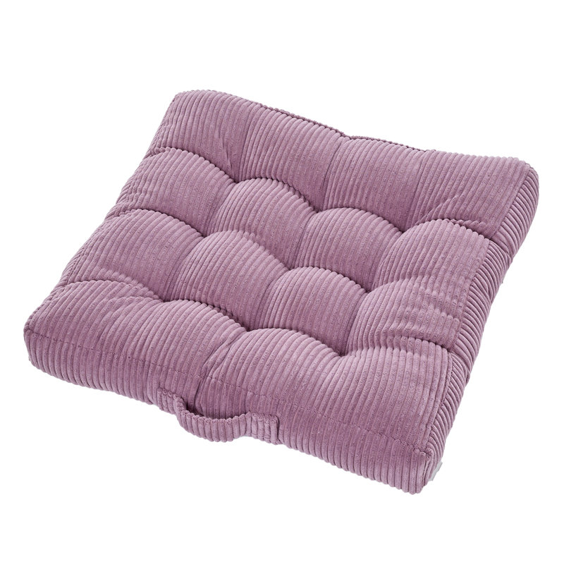 Coussin de sol en polyester , Mauve Barrett