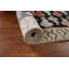 Tapis de couloir oriental géométrique Art Deco noué à la main 3 x 8