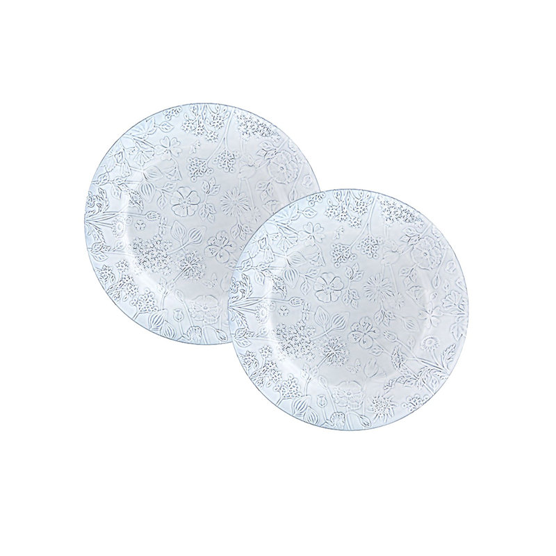 Flora Earthenware Floral Charger