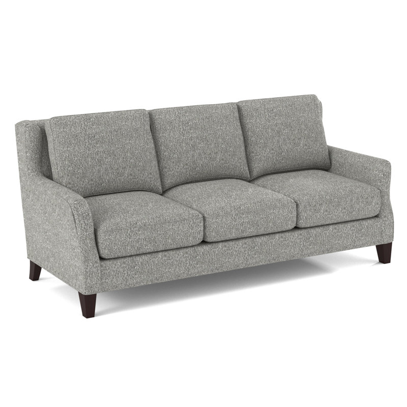 Savannah 84" Flared Arm Sofa, Connelly Dove