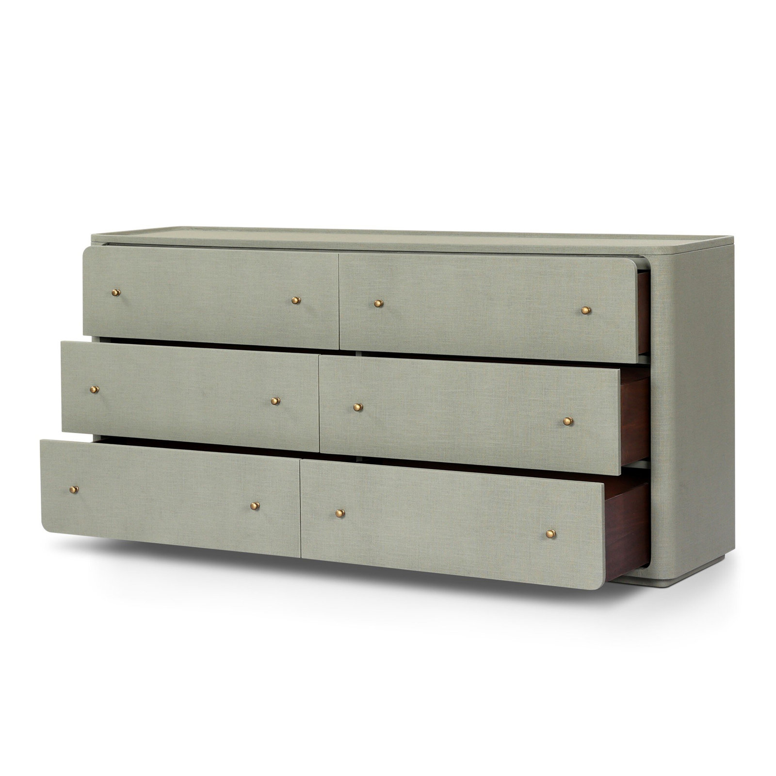 Paula 6 Drawer Dresser, Laurel Sage