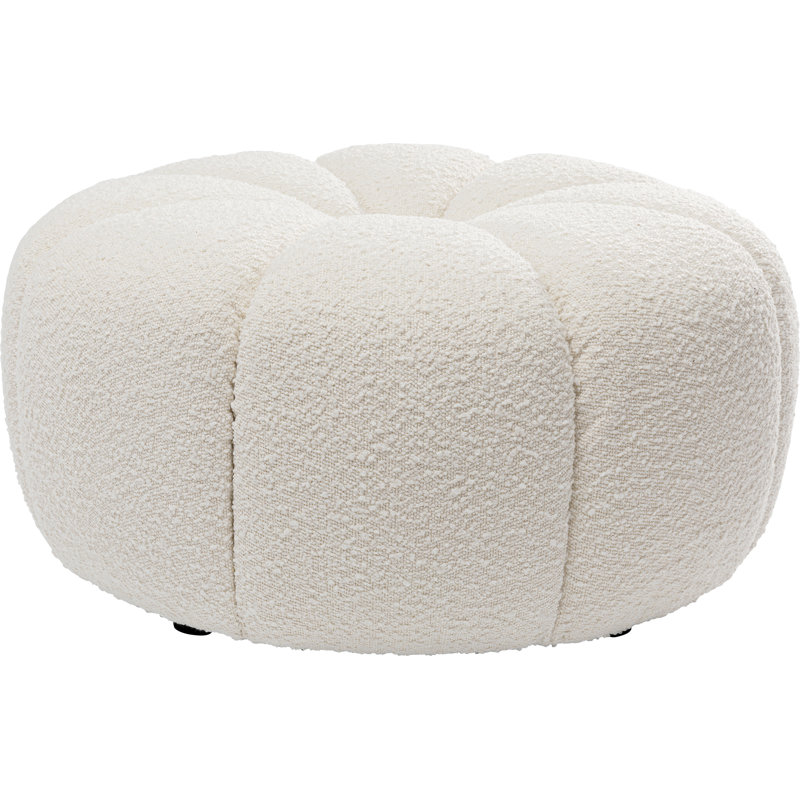 Stool Peppo Lounge White Ø76cm