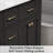 48" Double Bathroom Vanity Base Only, Sink not Inlcuded-112234645