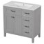 Meuble-lavabo simple avec plateau 35,98 po Daryla-976571008