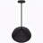 14 Inch Diameter Integrated Led In Black Finish Pendant-432260855
