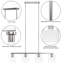 Luminaire suspendu moderne / traditionnel à 4 lumières de 39 po Renley pour salle à manger avec abat-jour en verre.-2140146124