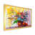 Impression dorée sur toile encadrée