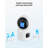 Dual-Lens 360° PTZ 2K Security IP Camera for Baby/Pet, 2-Way Video, One-Touch Call, Human Tracking