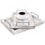 2 Piece Ottoman/Coffee Table Serving Tray Set-1978259083