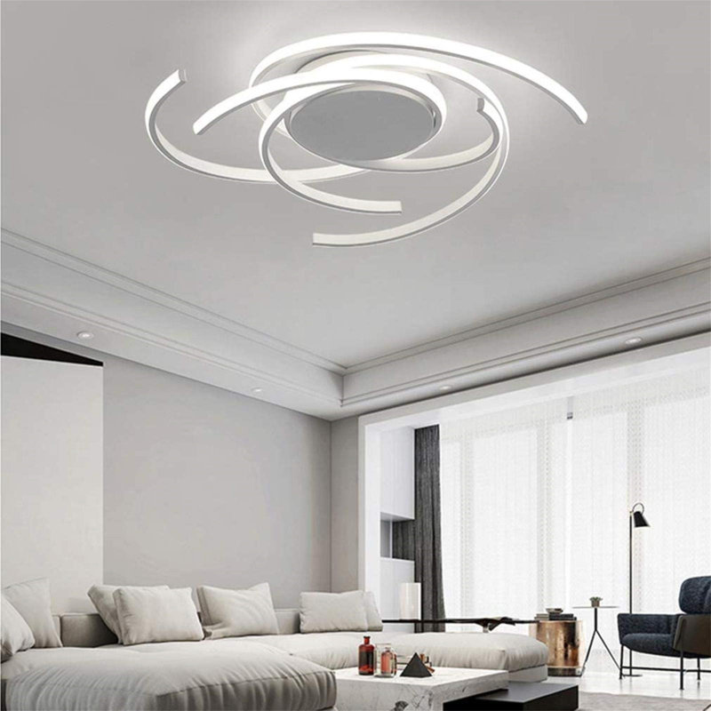 LED Flush Mount, White