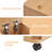 Utility Cart with Shelf and Universal Wheels, 3-Tier Tool Storage Trolley-78545089