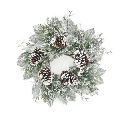 Fridah Faux Plastic 22'' Wreath