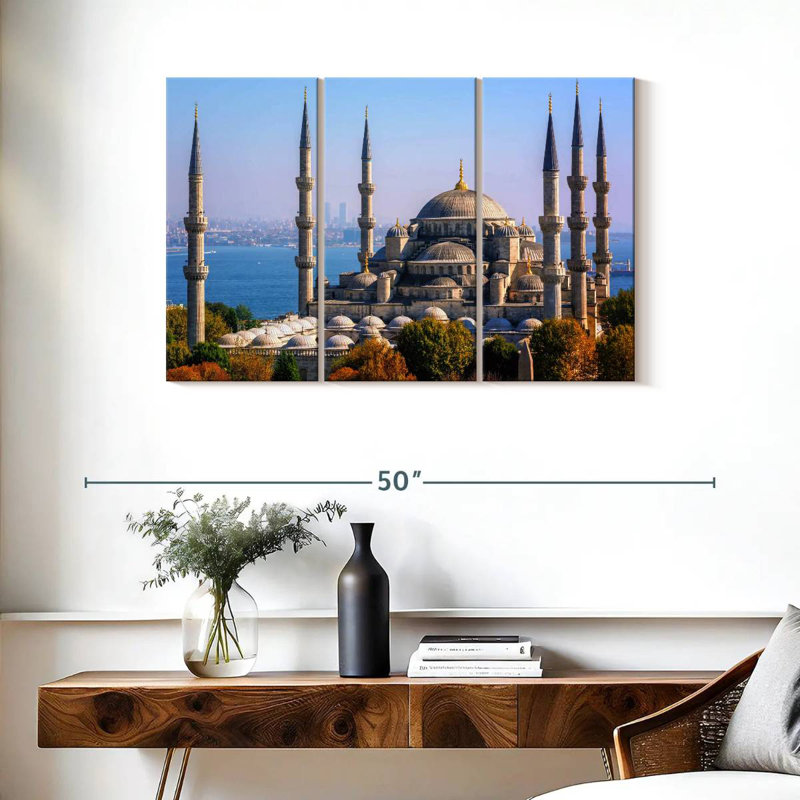 Nicci Sultan Ahmed Mosque, 24" H x 38" W