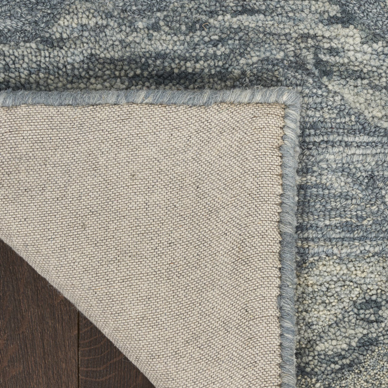 Cahide Abstract Handmade Area Rug, Rectangle 114 x 175cm