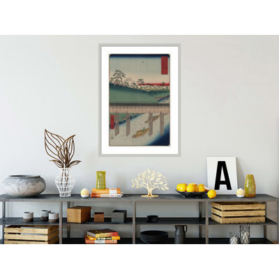 Ochanomizu in the Eastern Capital by Framed Giclee Print