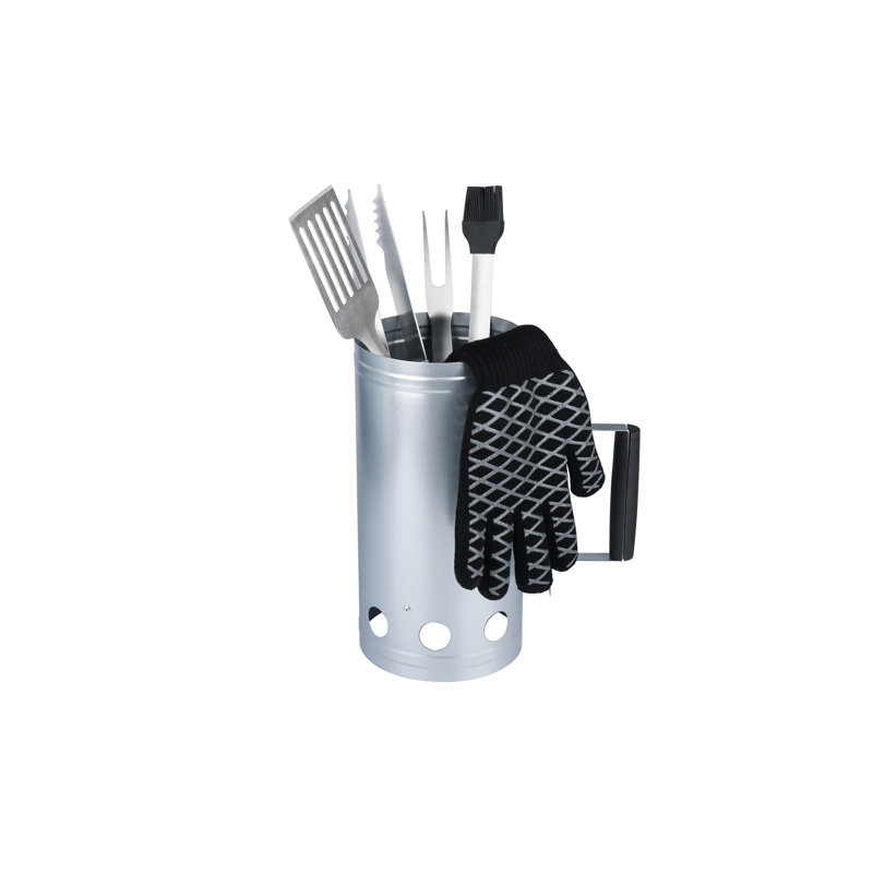 Ensemble d'outils de barbecue en acier inoxydable Pitmaster King