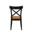 Ensemble de 2 chaises d'appoint en cuir Hillary Aire