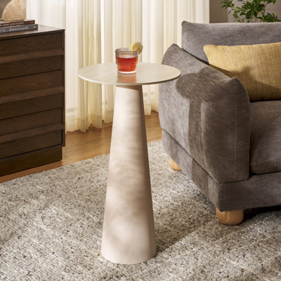 Nurem Tall Ceramic Side Table