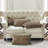 Ribbed Flannel Striped Pillow Cover-63596531