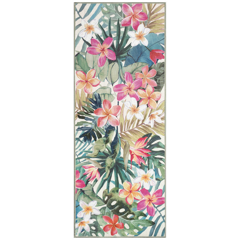 Tapis de cuisine antidérapant Charron, Tapis de couloir 1 pi 11 po x 4 pi 11 po