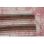 Tapis rayé rose 7 x 9