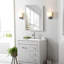 Armoire à pharmacie avec miroir et 4 tablettes fixes Aaditya W H 36 po-1591804015-1591804014